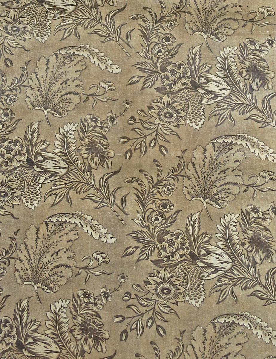 T1178 Textile, printed design repeat