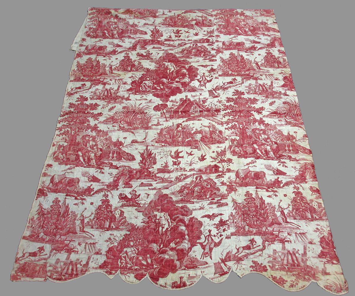 1966.0144.002 Textile, printed obverse