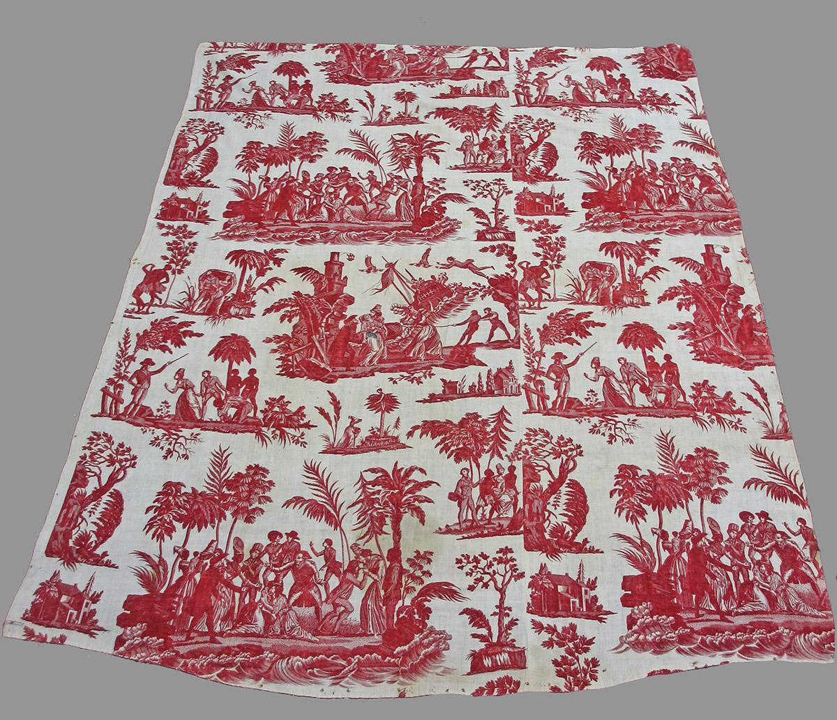 1956.0016.012 Textile, printed obverse