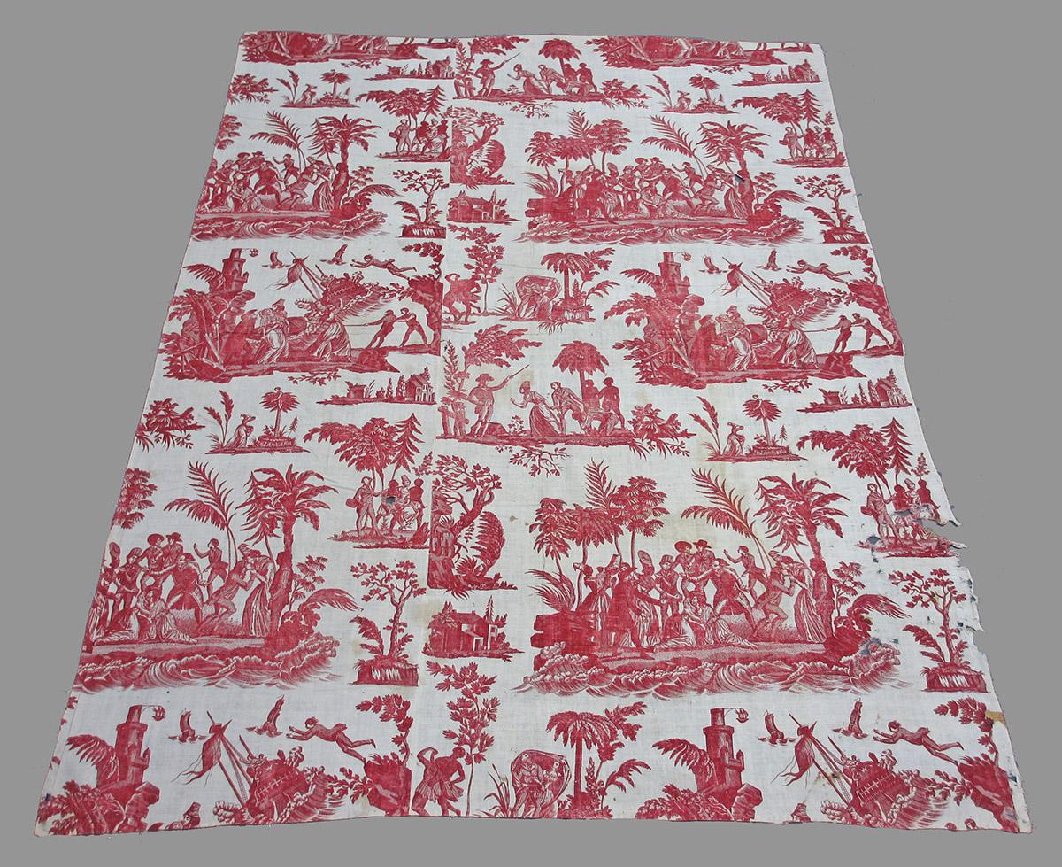 1956.0016.013 Textile, printed obverse