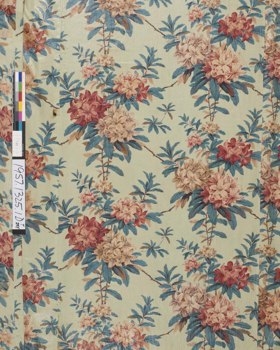 1957.1325.001 D Textile, printed, detail 1