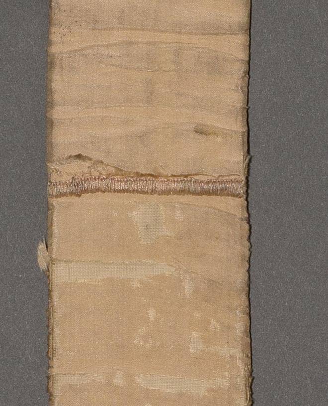 1969.2965 A Suspender, Verso Detail 2