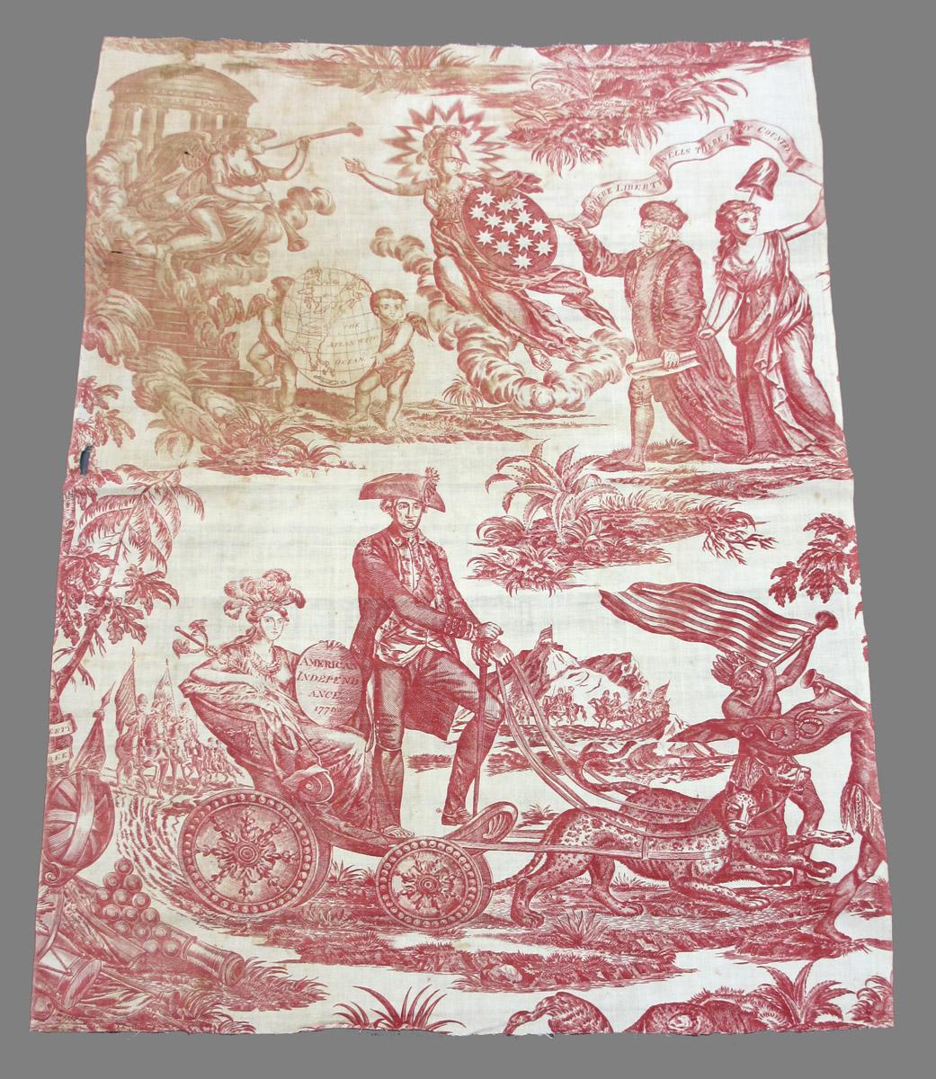 1969.8393.015 Textile, printed obverse
