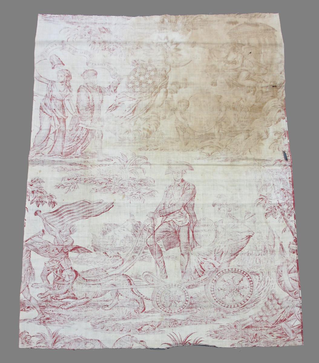 1969.8393.015 Textile, printed reverse