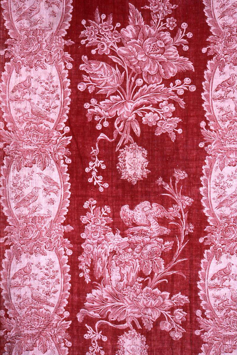 T1013 textile, printed design repeat