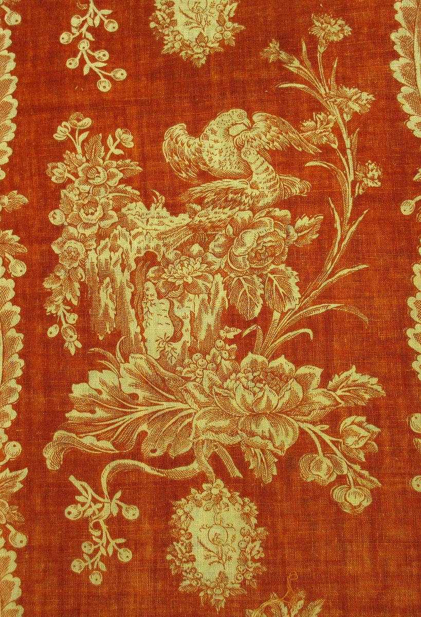 1959.0118.002 Textile, printed detail 3