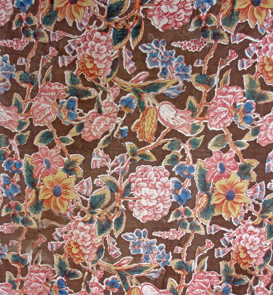 T267 textile, printed design repeat