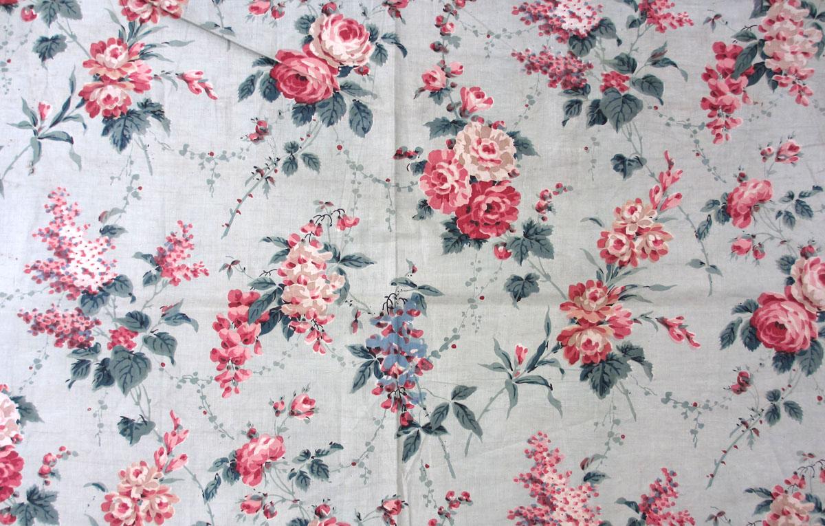 T259 textile, printed design repeat