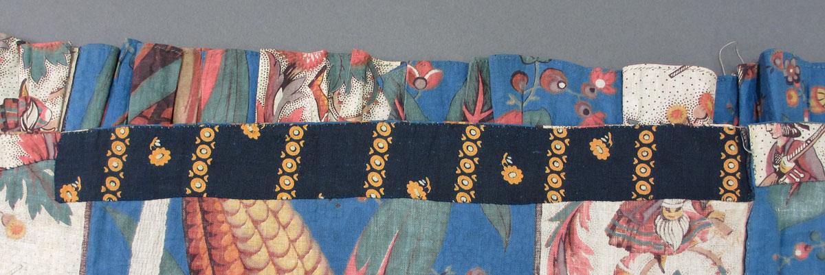 1994.0090 Textile, printed detail 2
