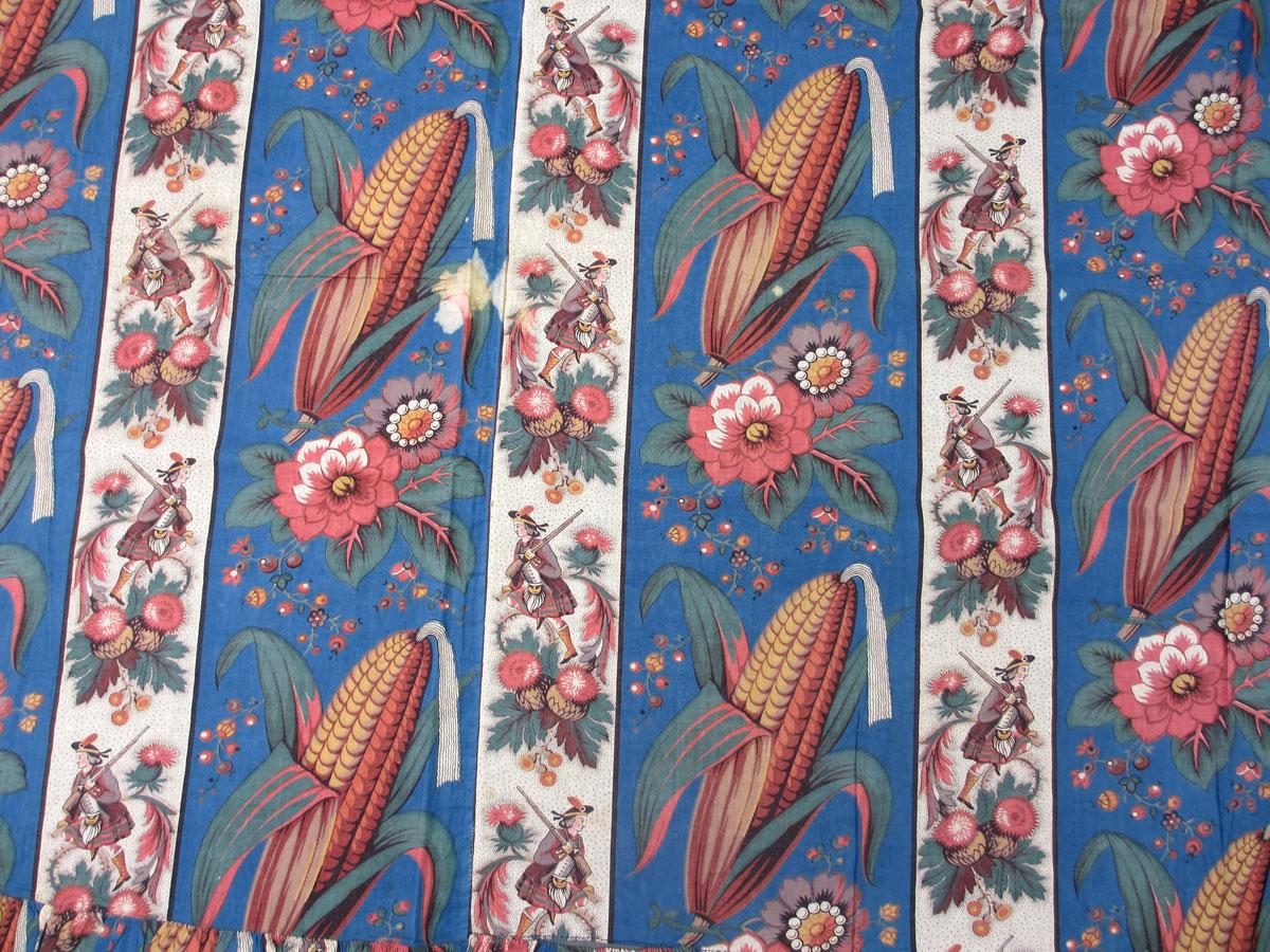 1994.0090 Textile, printed repeat