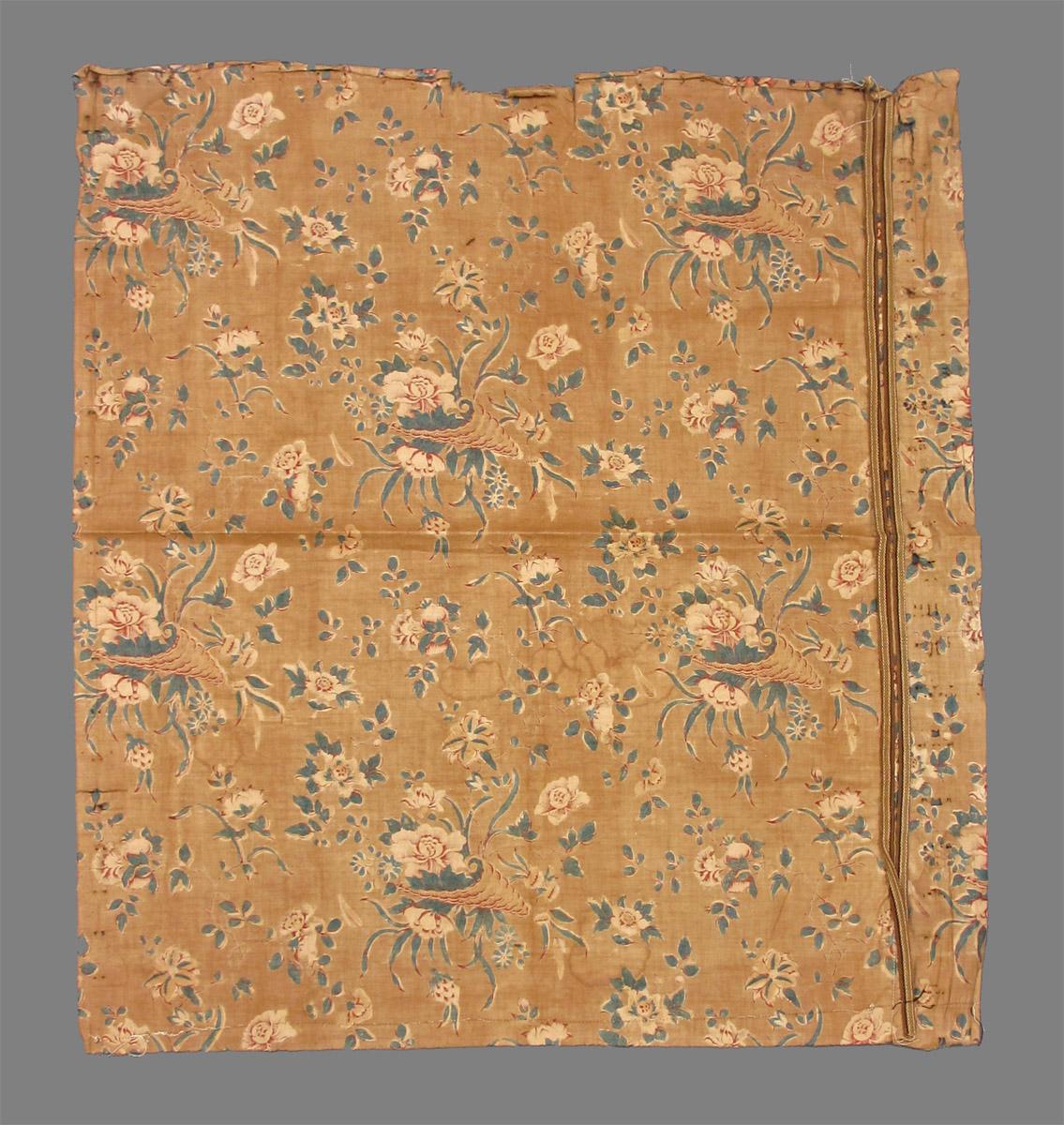 1969.3145.002 Textile, printed reverse