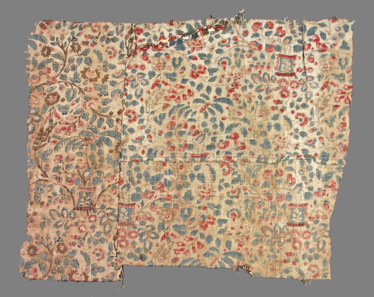 1969.3161.002 Textile, printed reverse