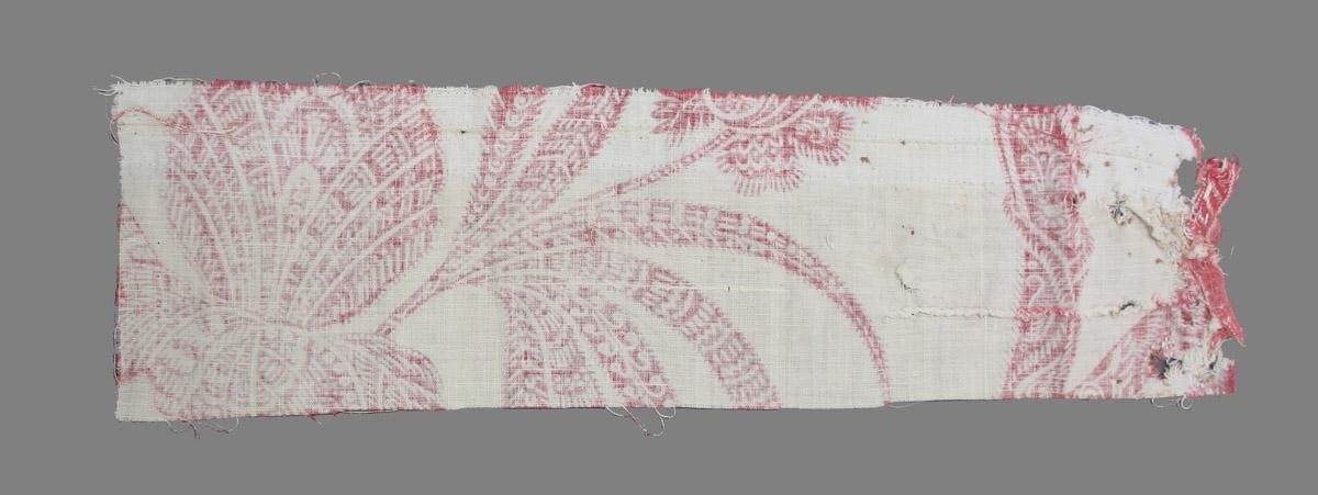 1966.0032.005 Textile, printed reverse