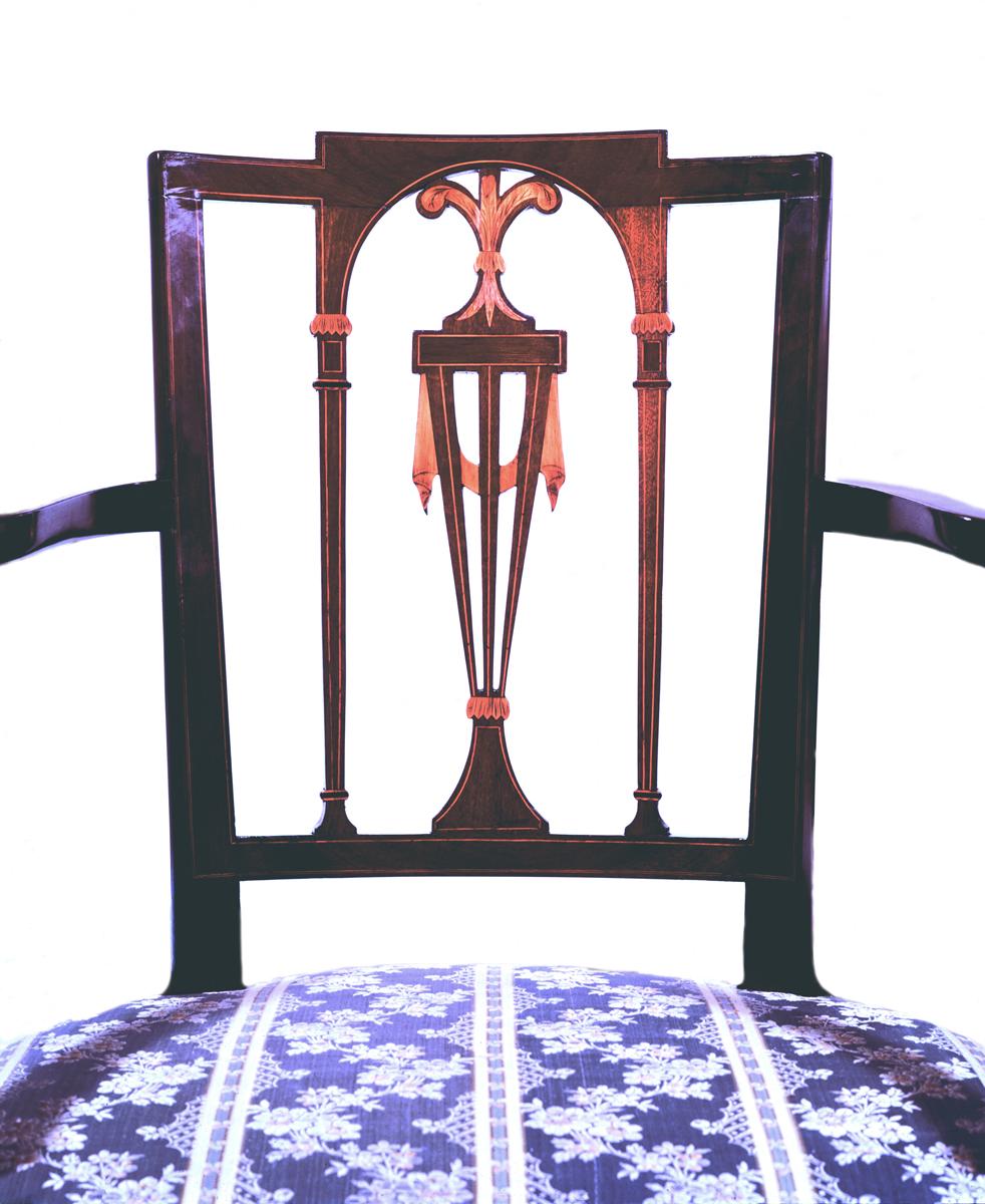 1953.0152.003 Chair, Armchair, detail 1
