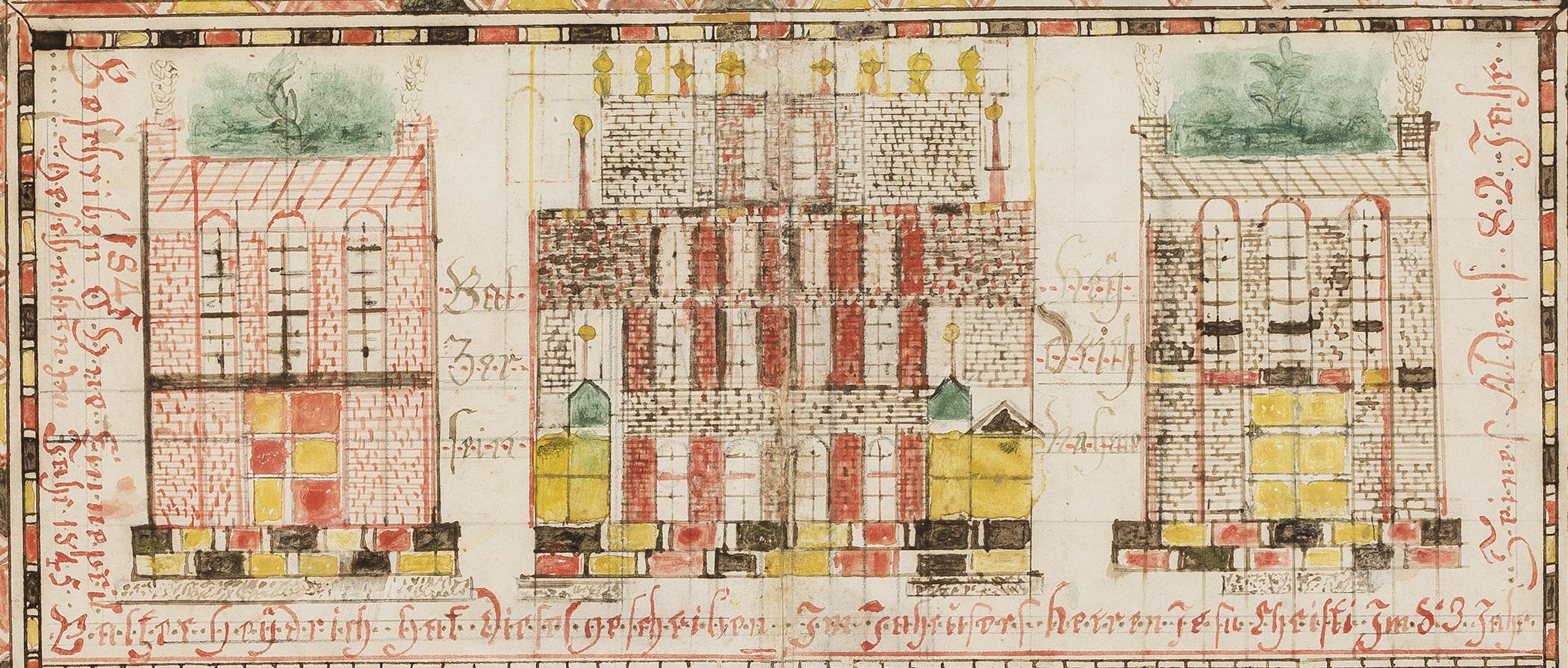 1959.0141 A Fraktur, detail 1