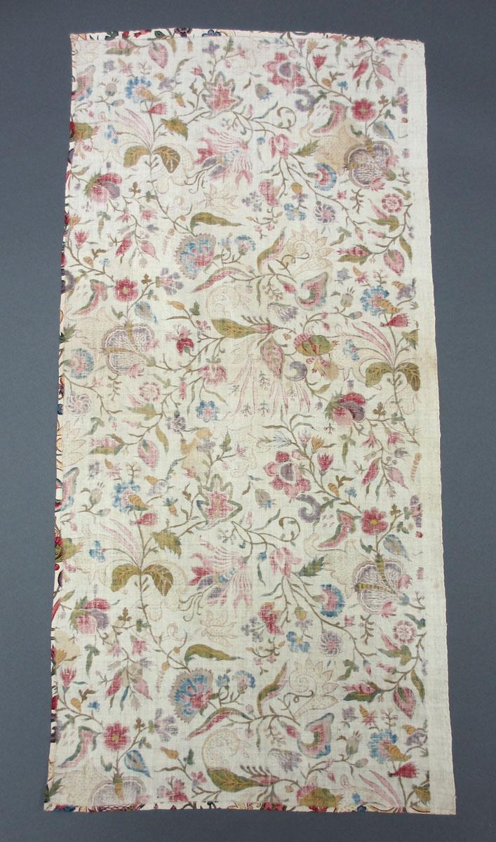 1961.0026.002 Textile, printed reverse