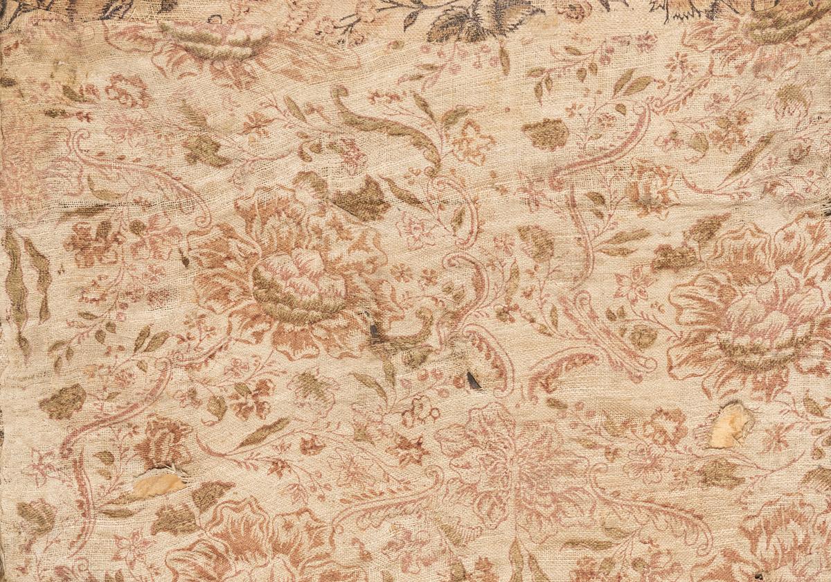 T2229 textile, printed design repeat