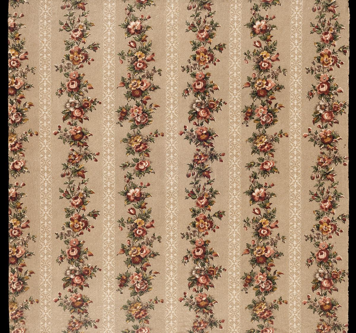 1960.0280.004 A Textile, printed, detail 1