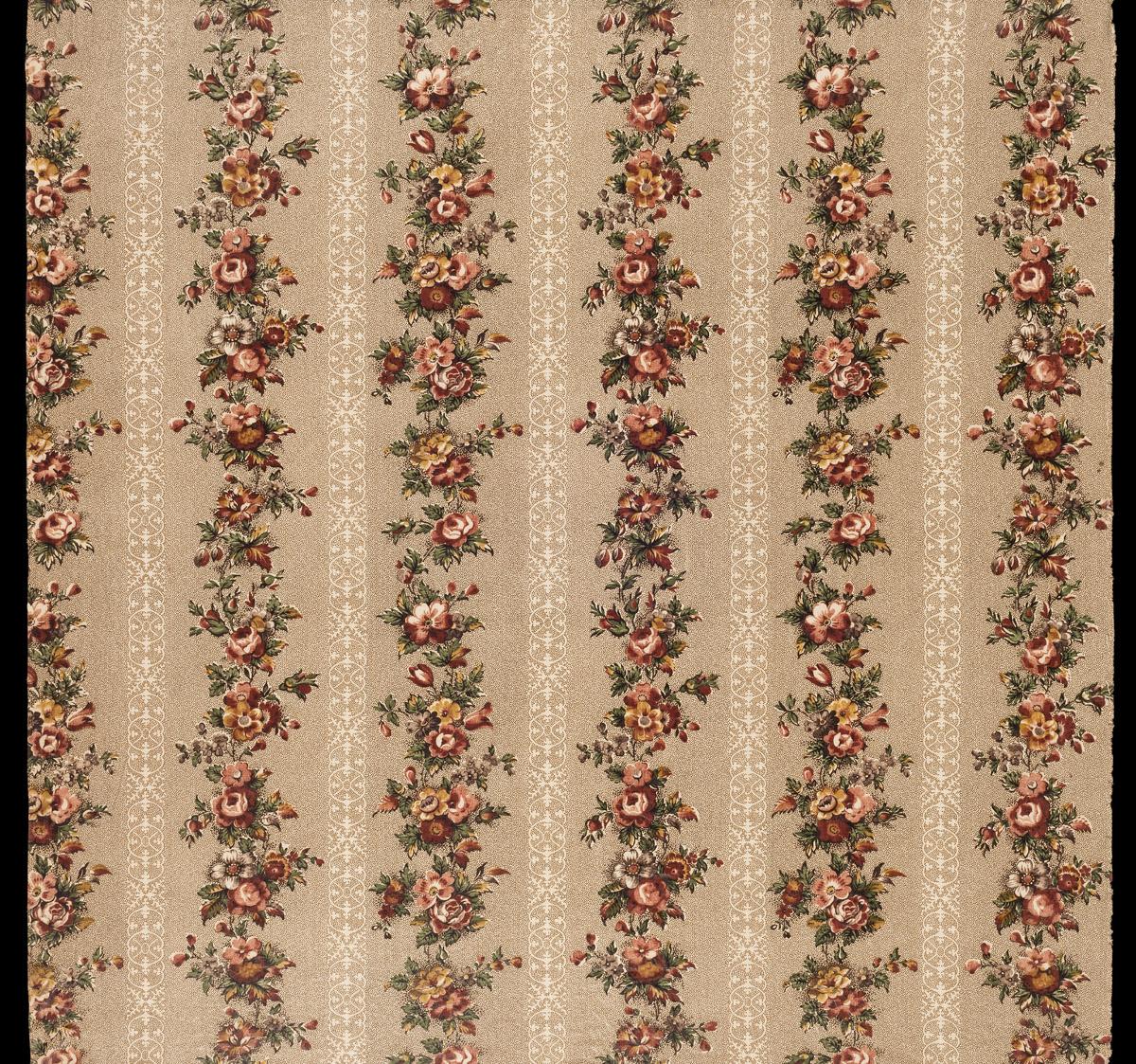 1960.0280.004 A Textile, printed, detail, Book image C316