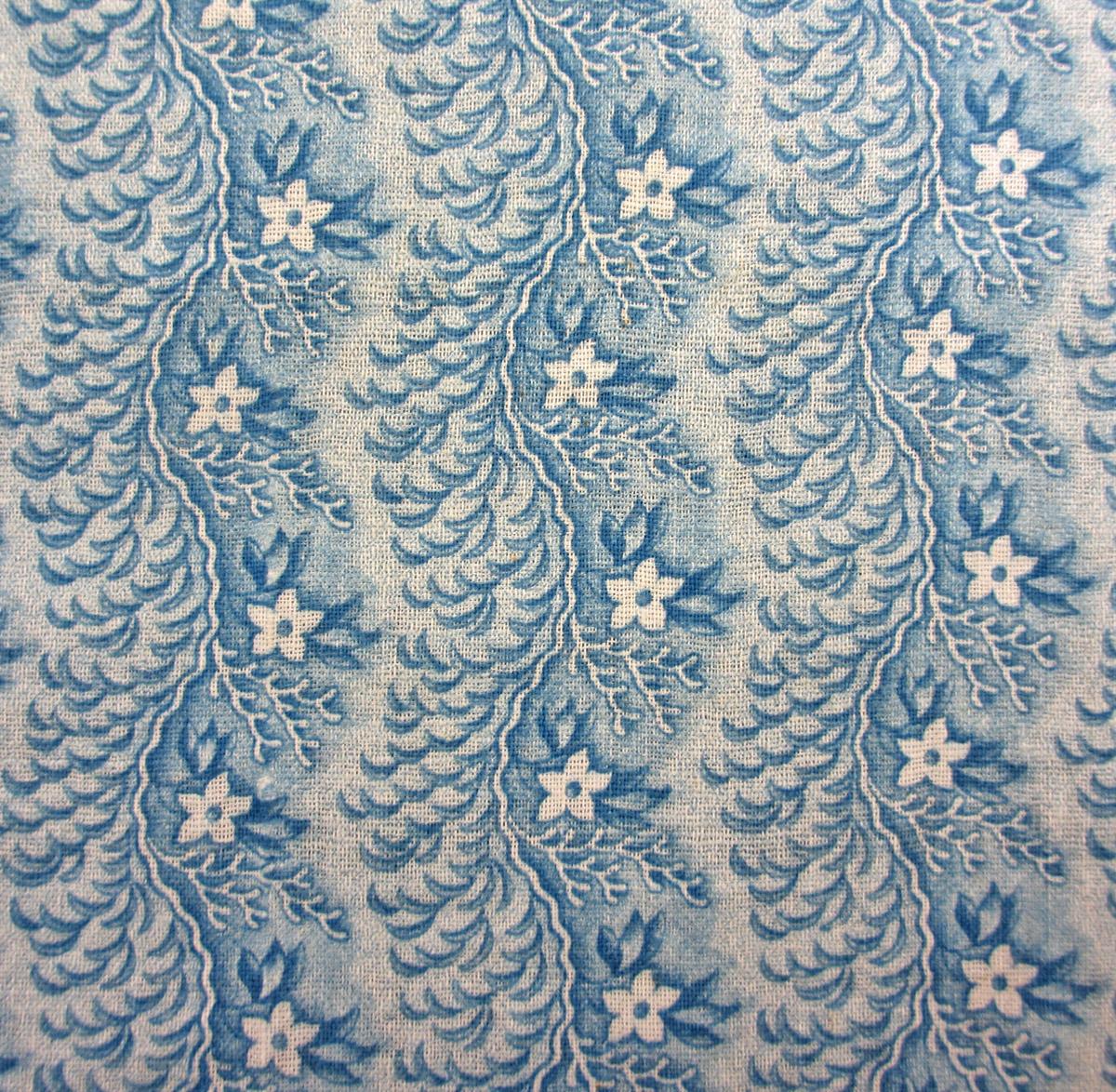 T1181 textile, printed design repeat