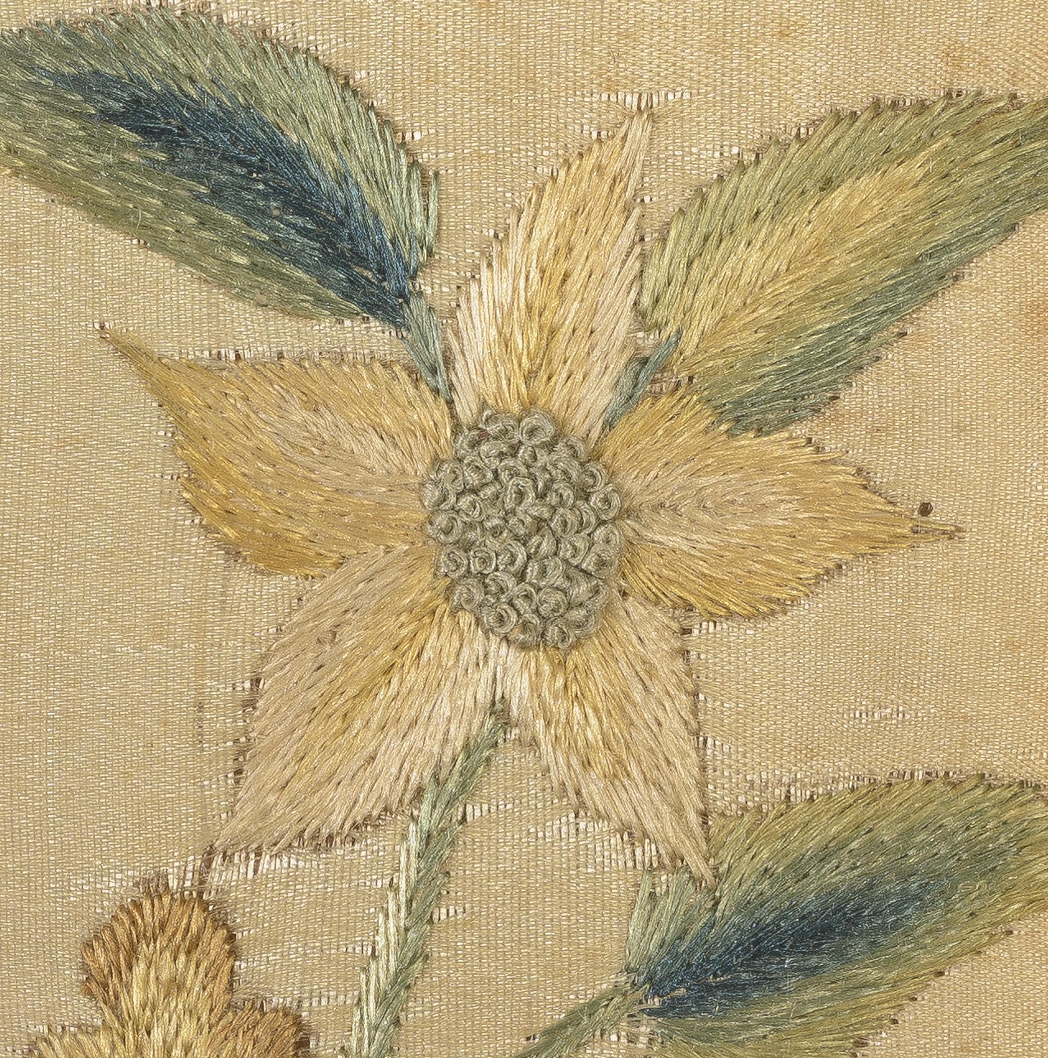 1953.0152.007 A Needlework picture, detail 2