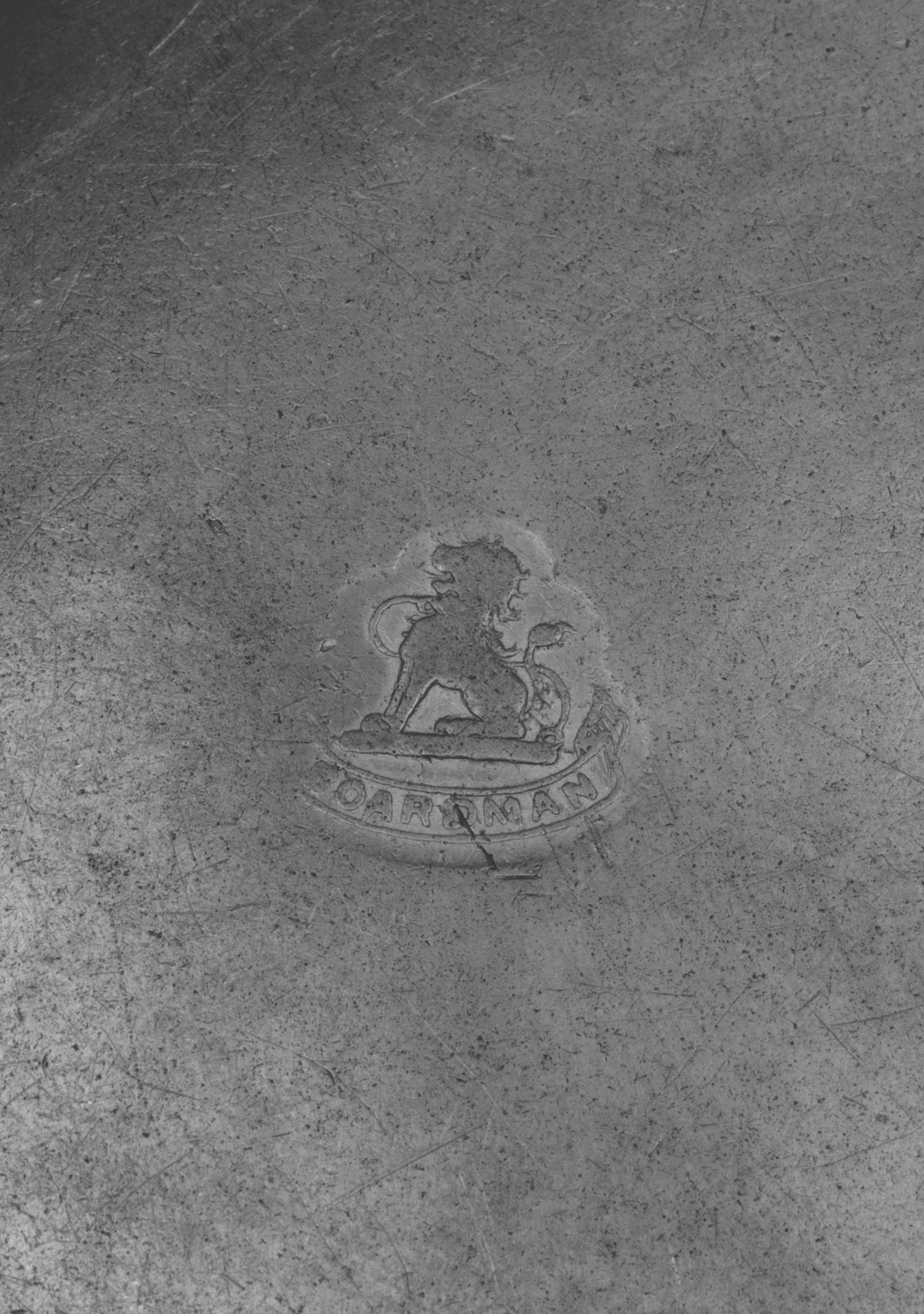 1953.0155.021 Pewter plate (mark)