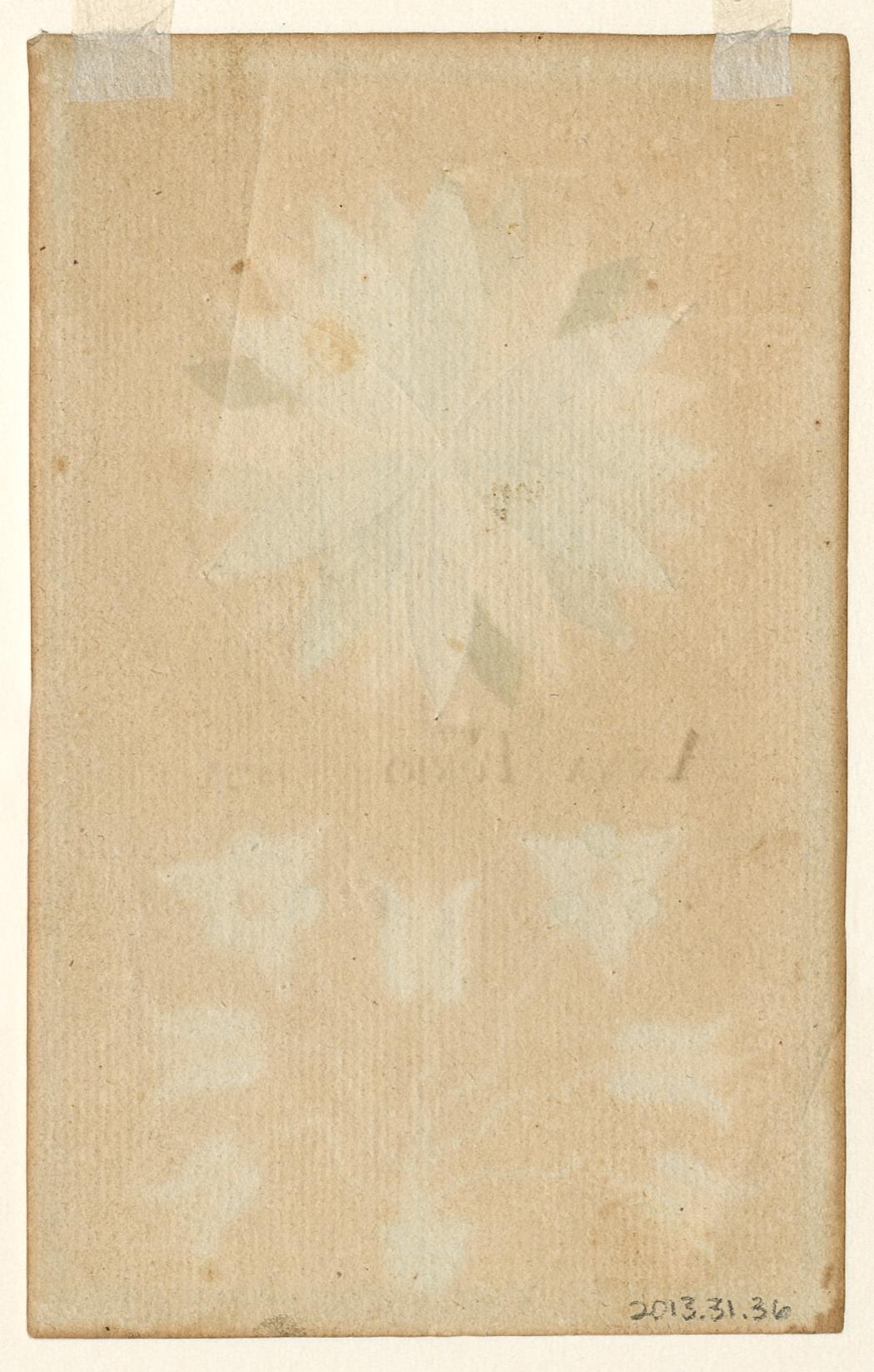 2013.0031.036 Fraktur, view 2, reverse