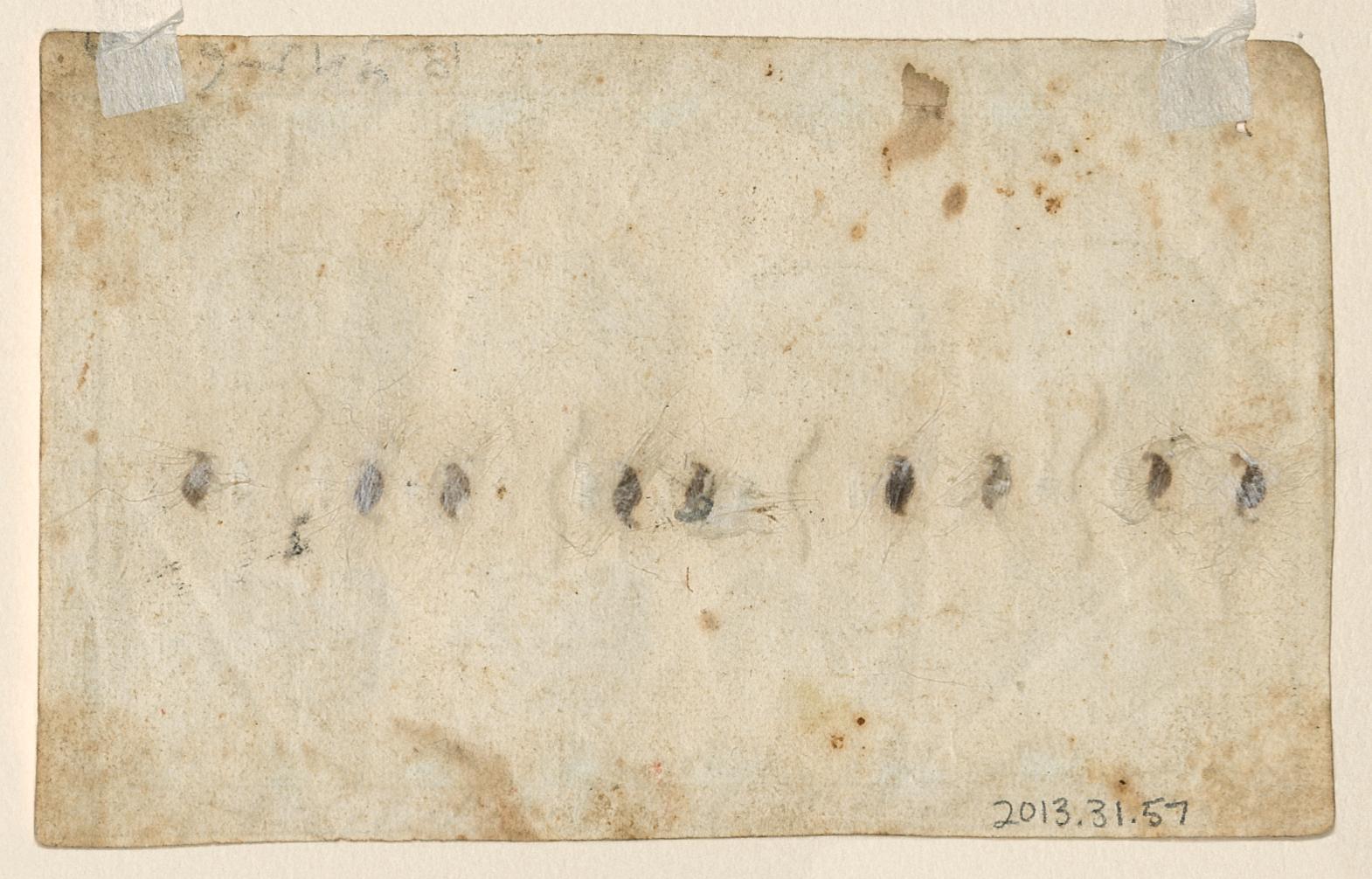 2013.0031.057 Fraktur, view 2, reverse