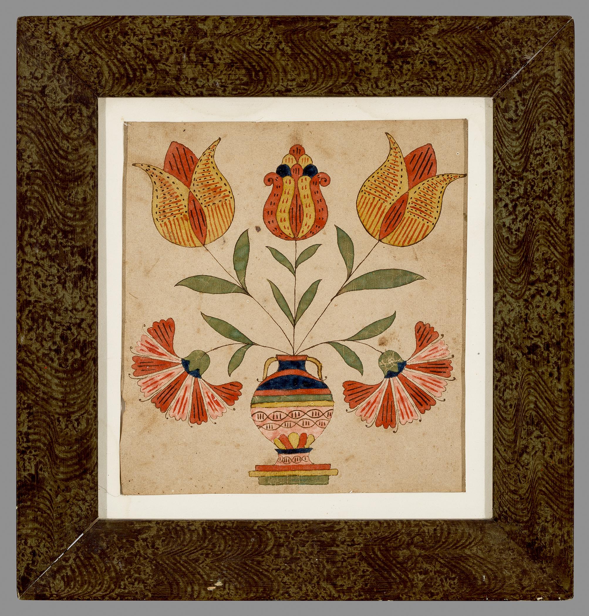 2013.0031.066 A Fraktur, B Frame, view 1