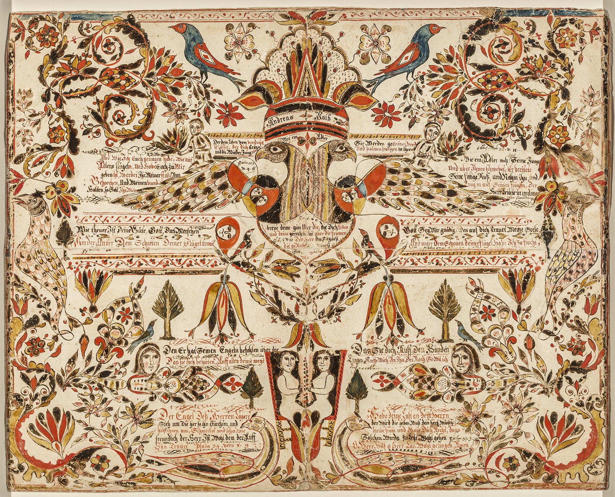 2013.0031.071 Fraktur, view 2