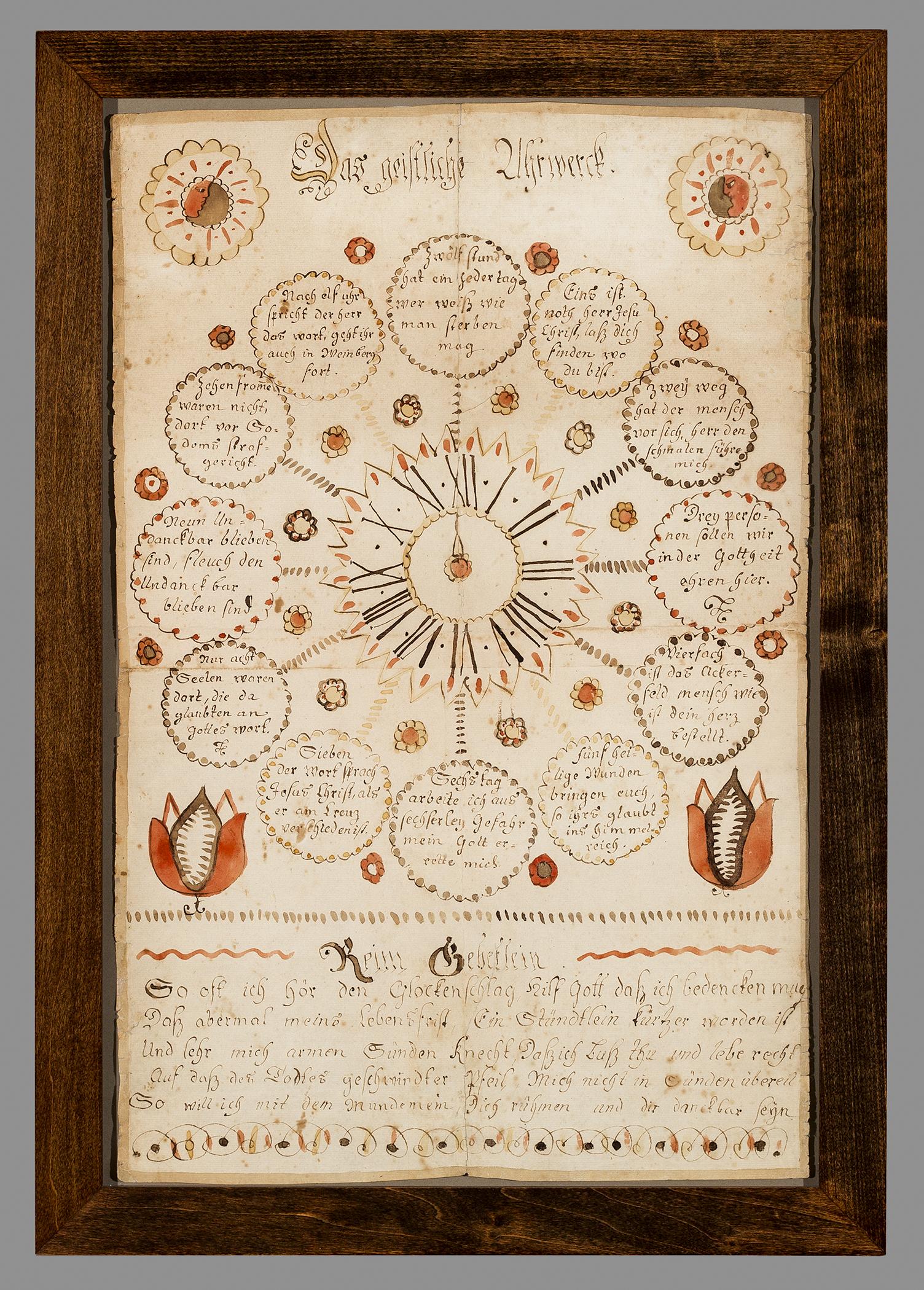 2013.0031.077 A Fraktur, B Frame, view 1