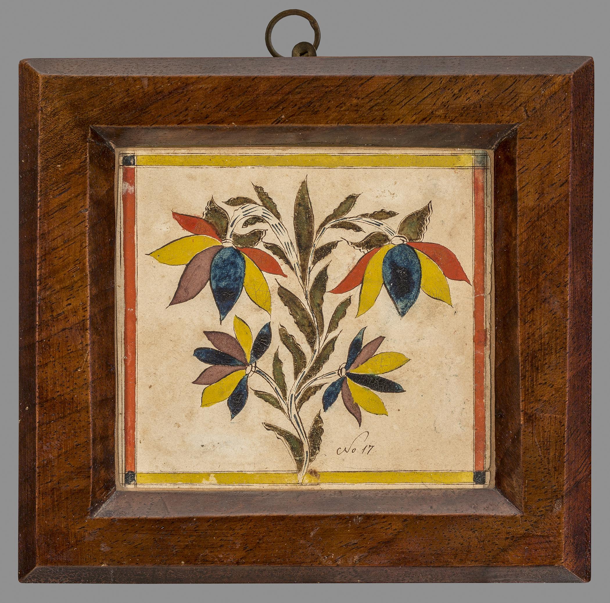 2013.0031.081 A Fraktur, B Frame, view 1
