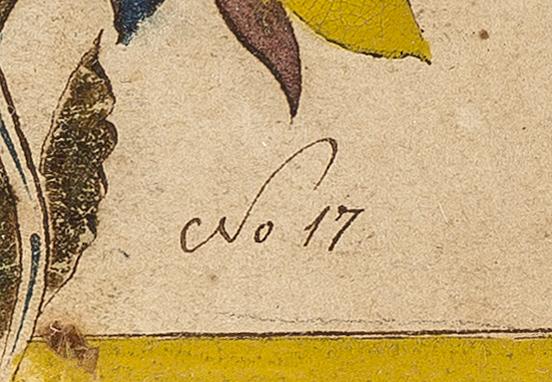 2013.0031.081 A Fraktur, detail 1