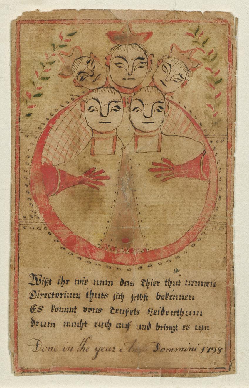 2013.0031.088 Fraktur, view 1