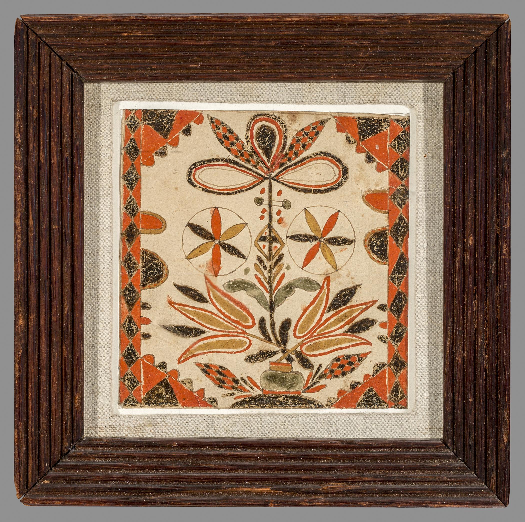 2013.0031.089 A Fraktur, B Frame, view 1
