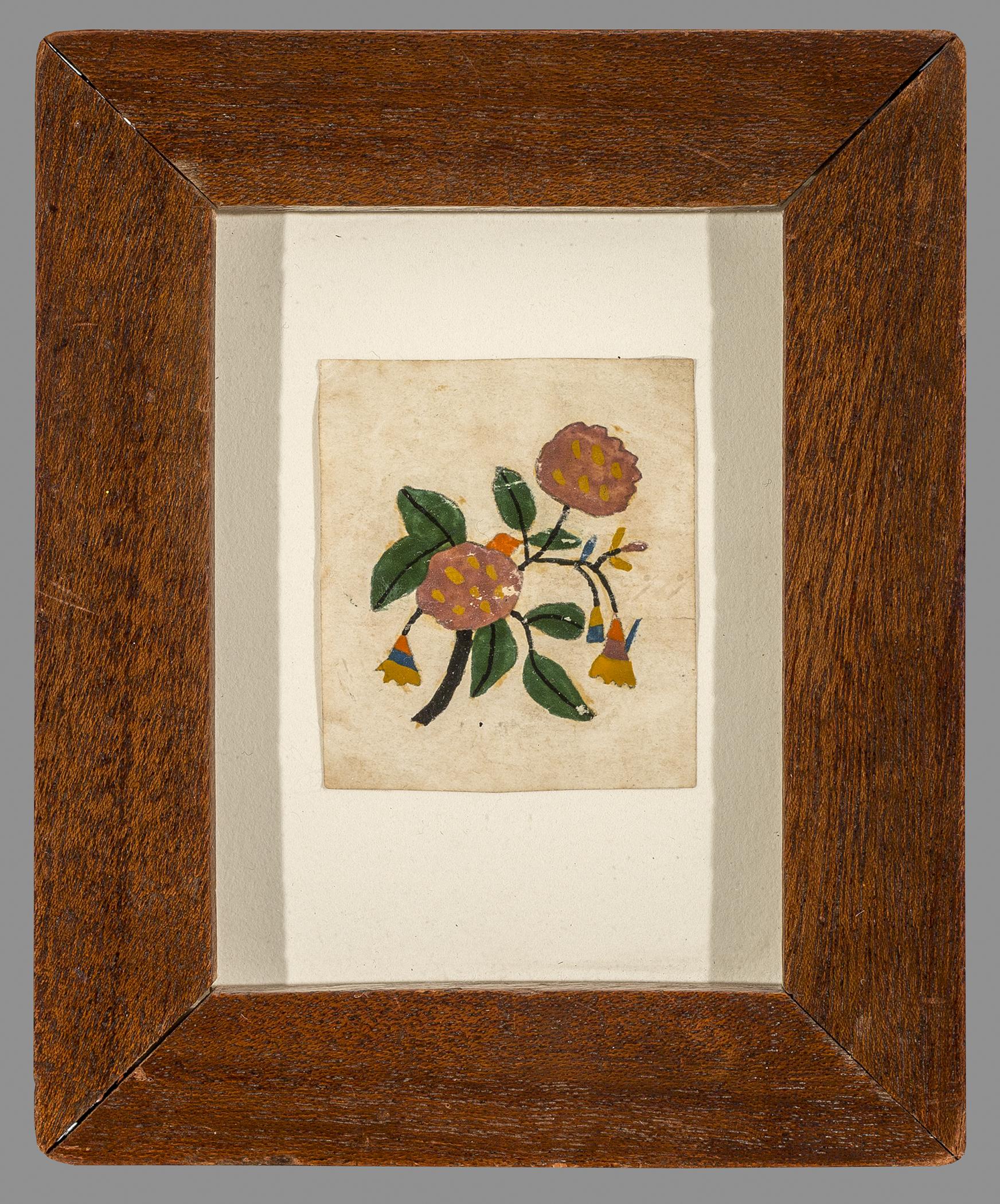 2013.0031.093 A Fraktur, B Frame, view 1