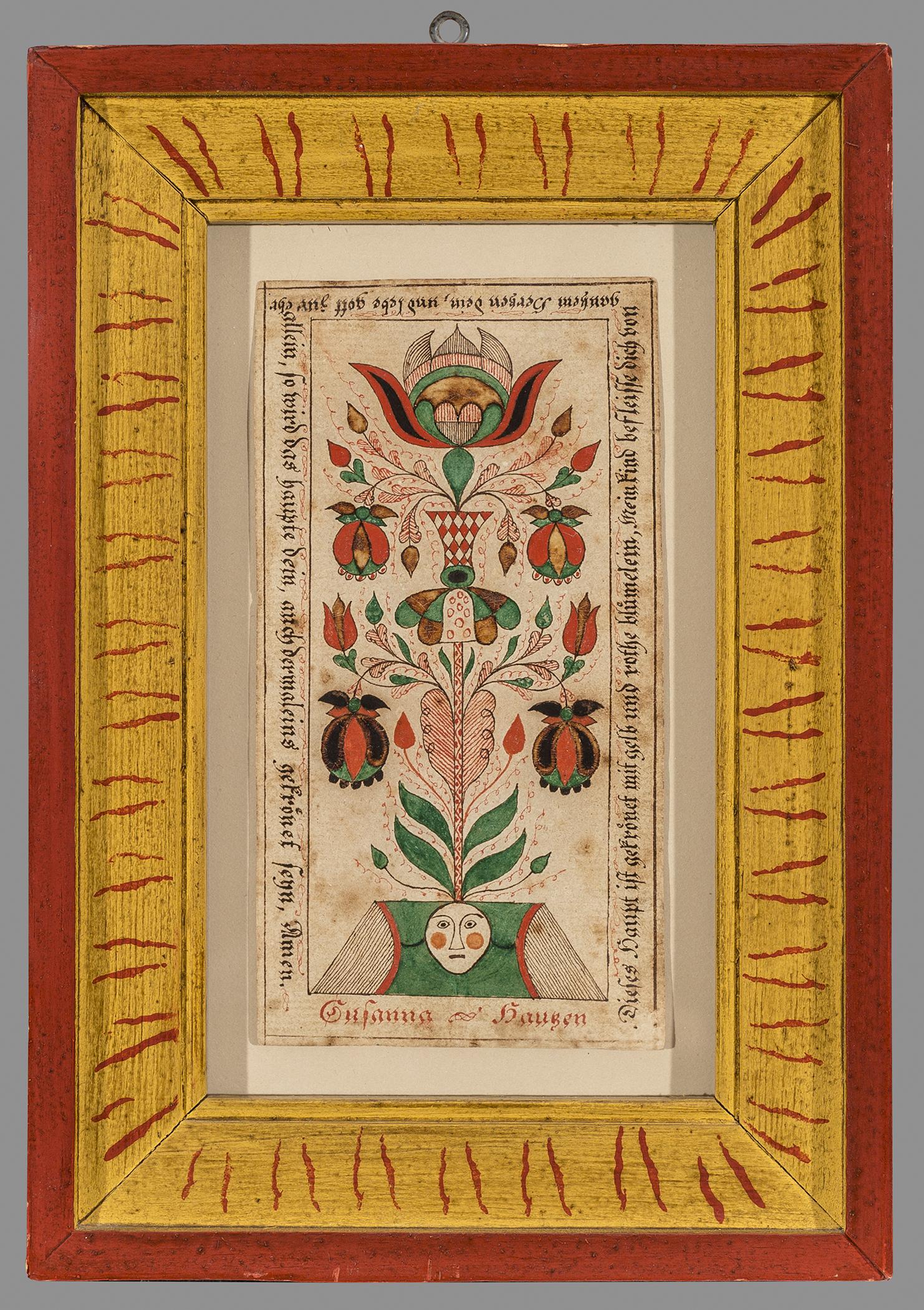 2013.0031.096 A Fraktur, B Frame, view 1