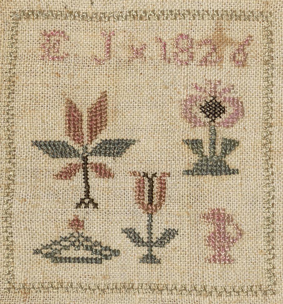 2013.0031.137 A Sampler, Detail
