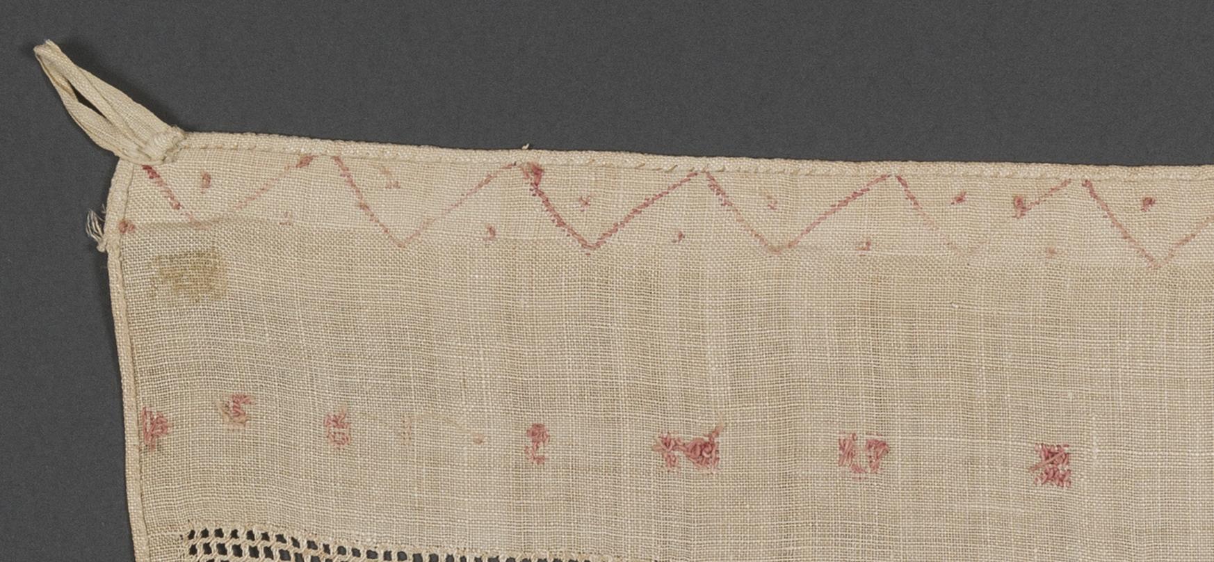 2013.0031.148 Towel, detail 3, reverse