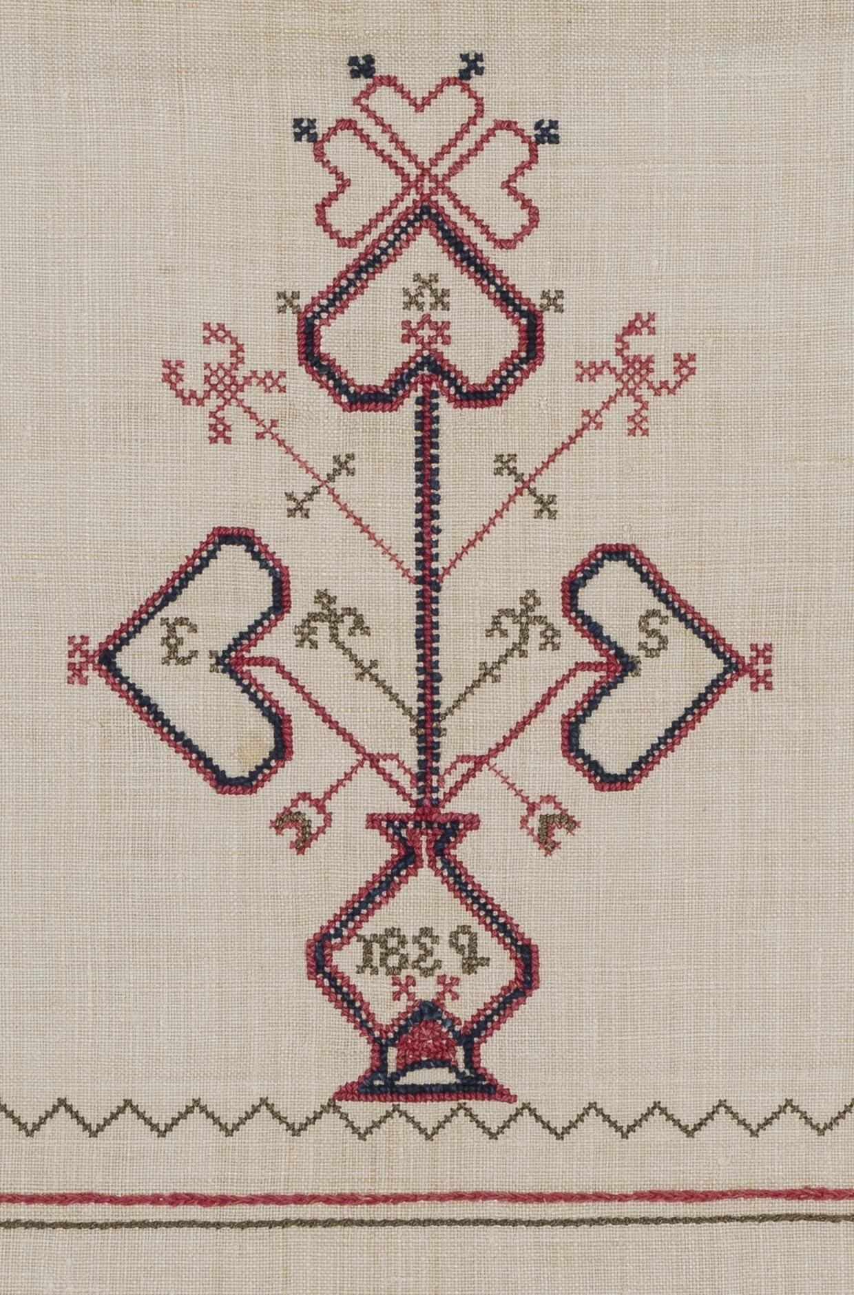 2013.0031.157 Towel, detail 9