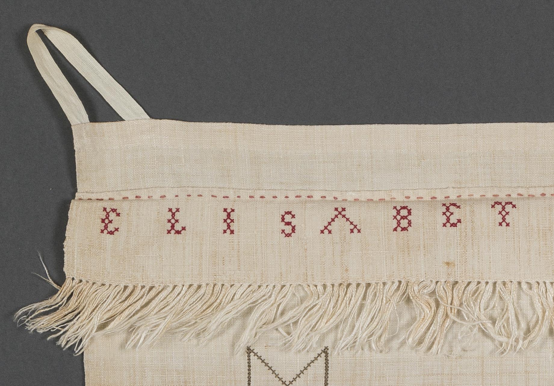 2013.0031.157 Towel, detail 2