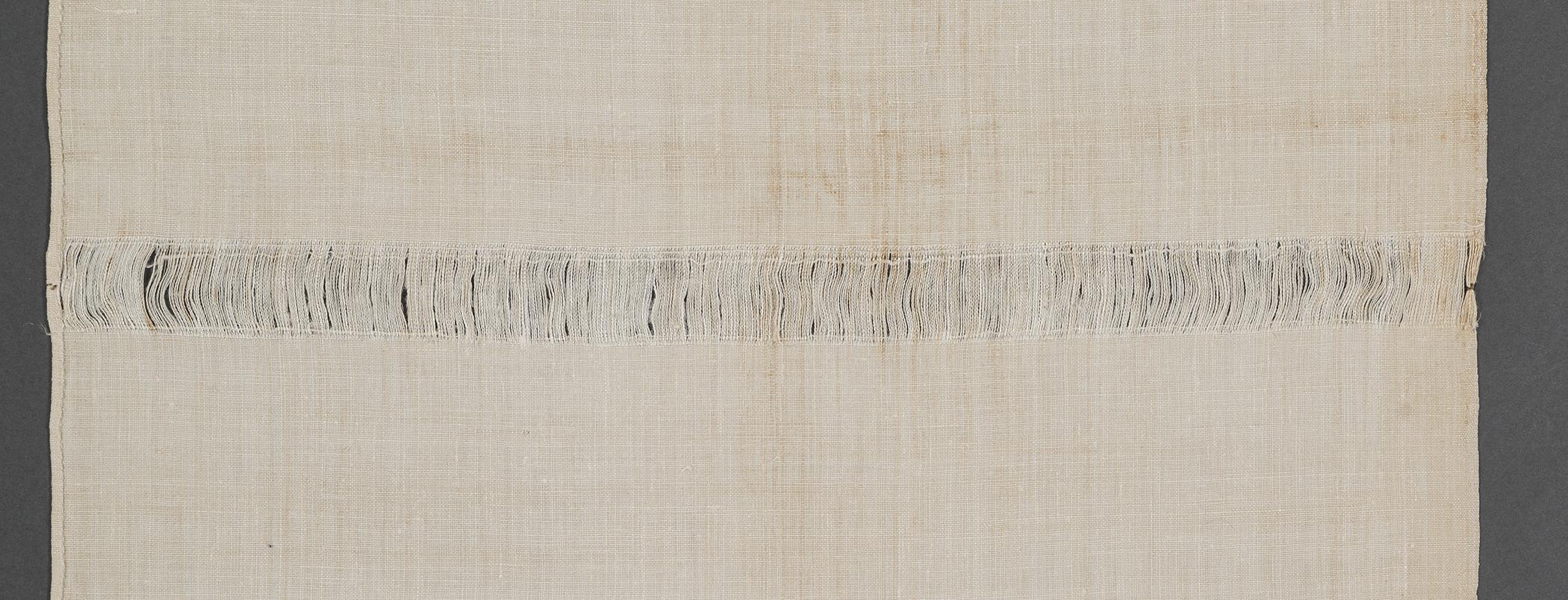 2013.0031.157 Towel, reverse, detail 14