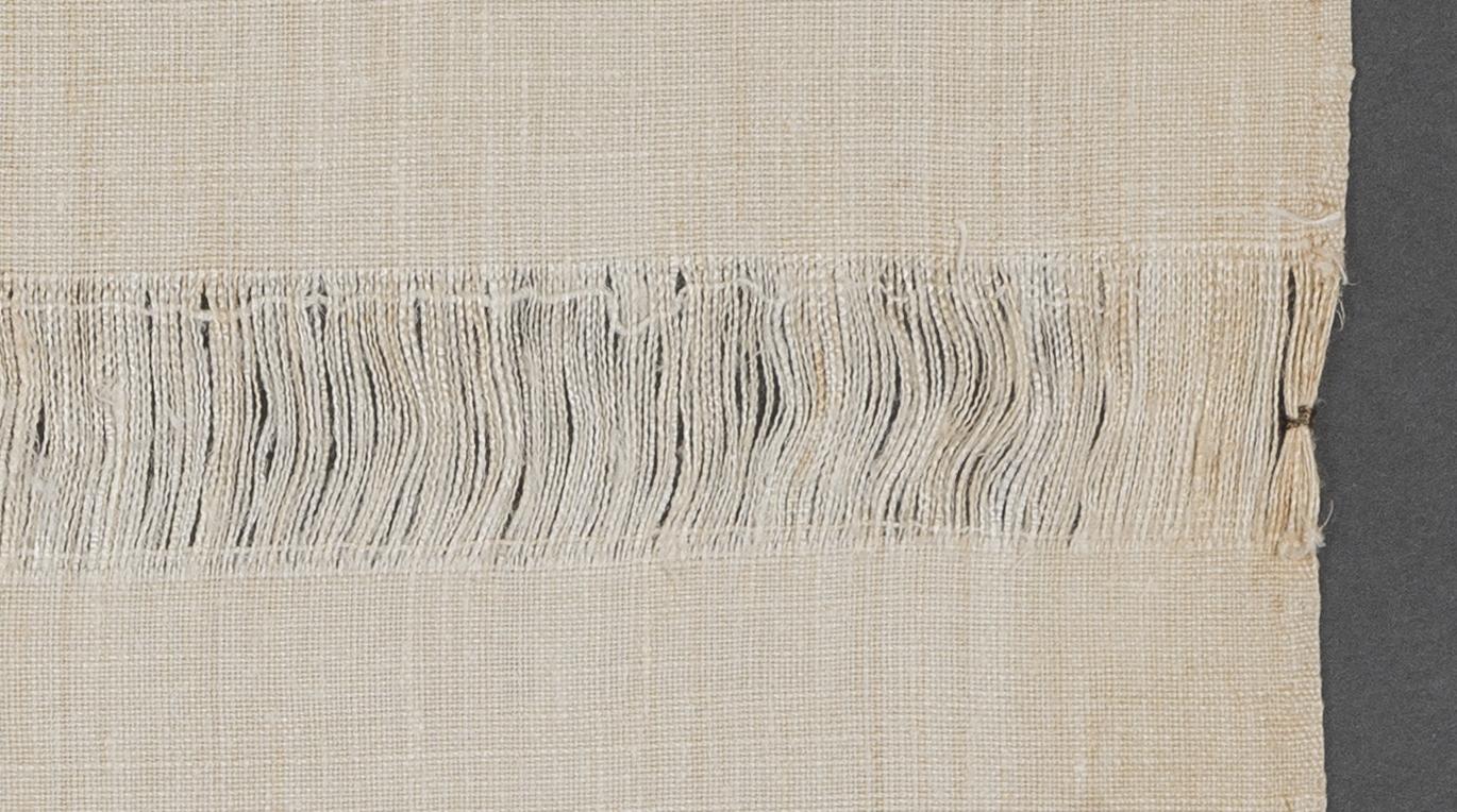 2013.0031.157 Towel, reverse, detail 15