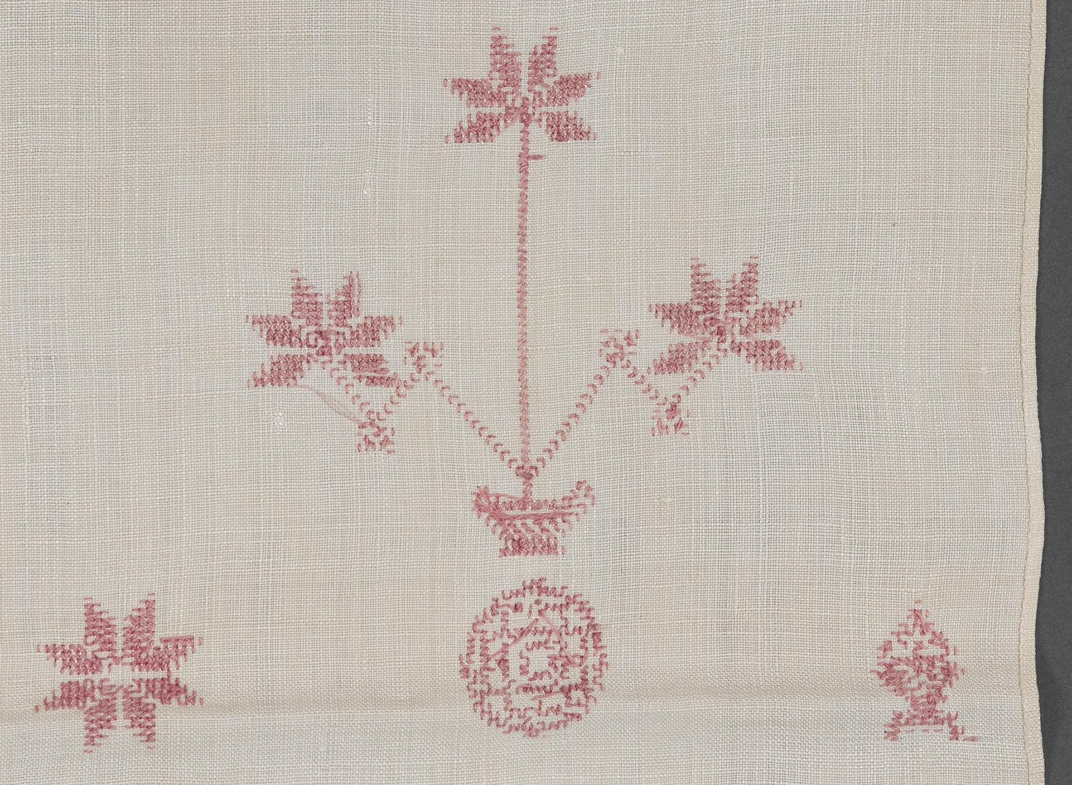 2013.0031.158 Towel, reverse, detail 6