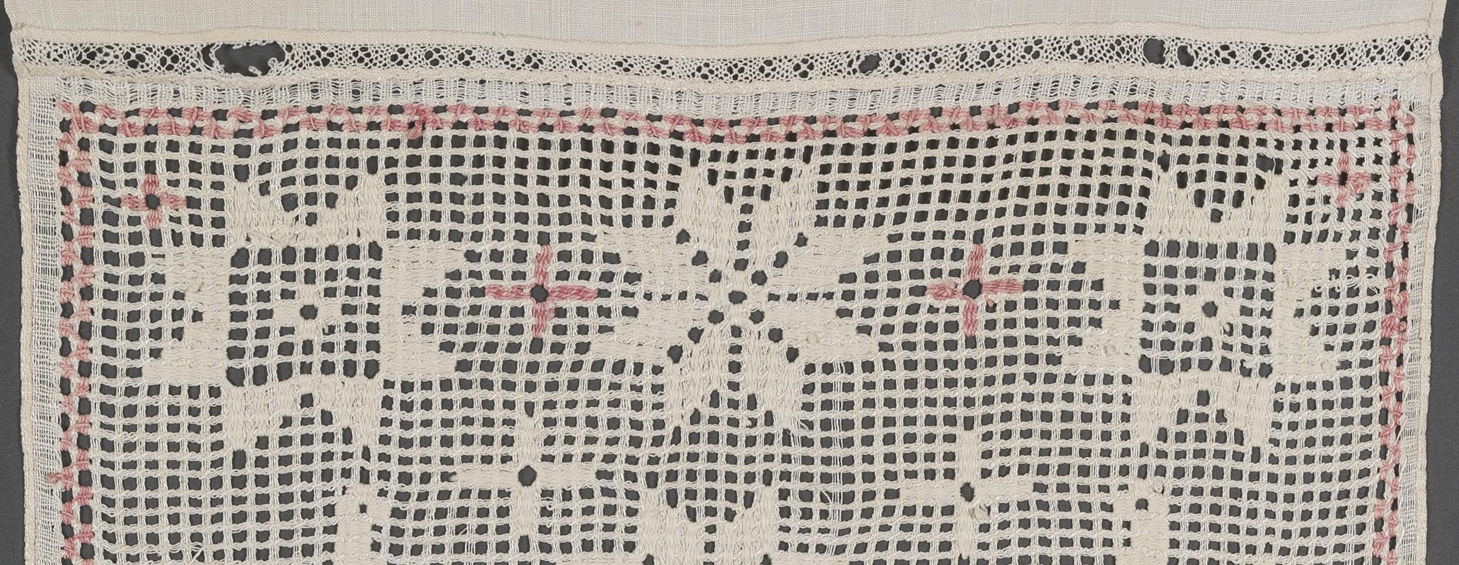 2013.0031.158 Towel, reverse, detail 16
