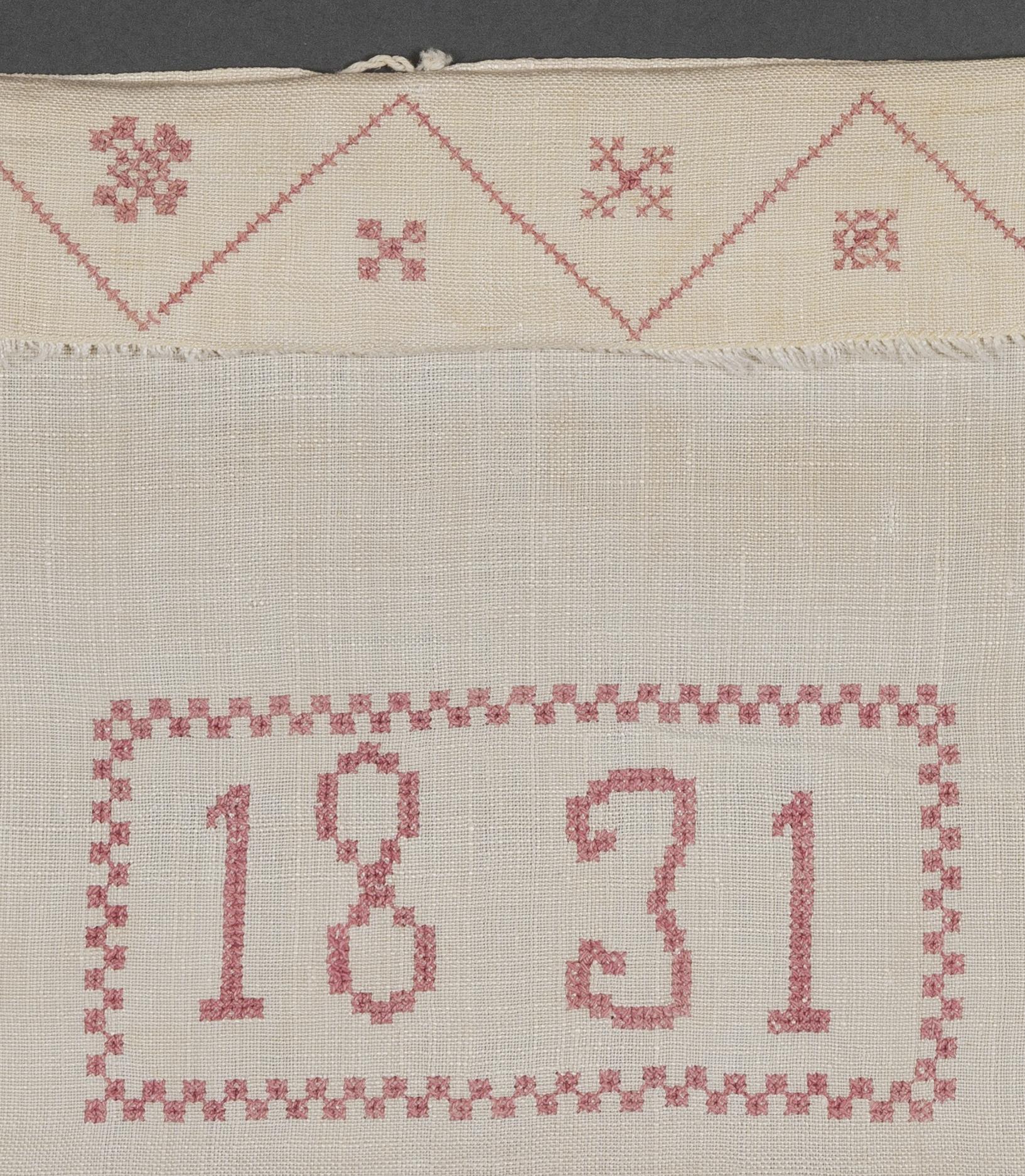 2013.0031.158 Towel, detail 3