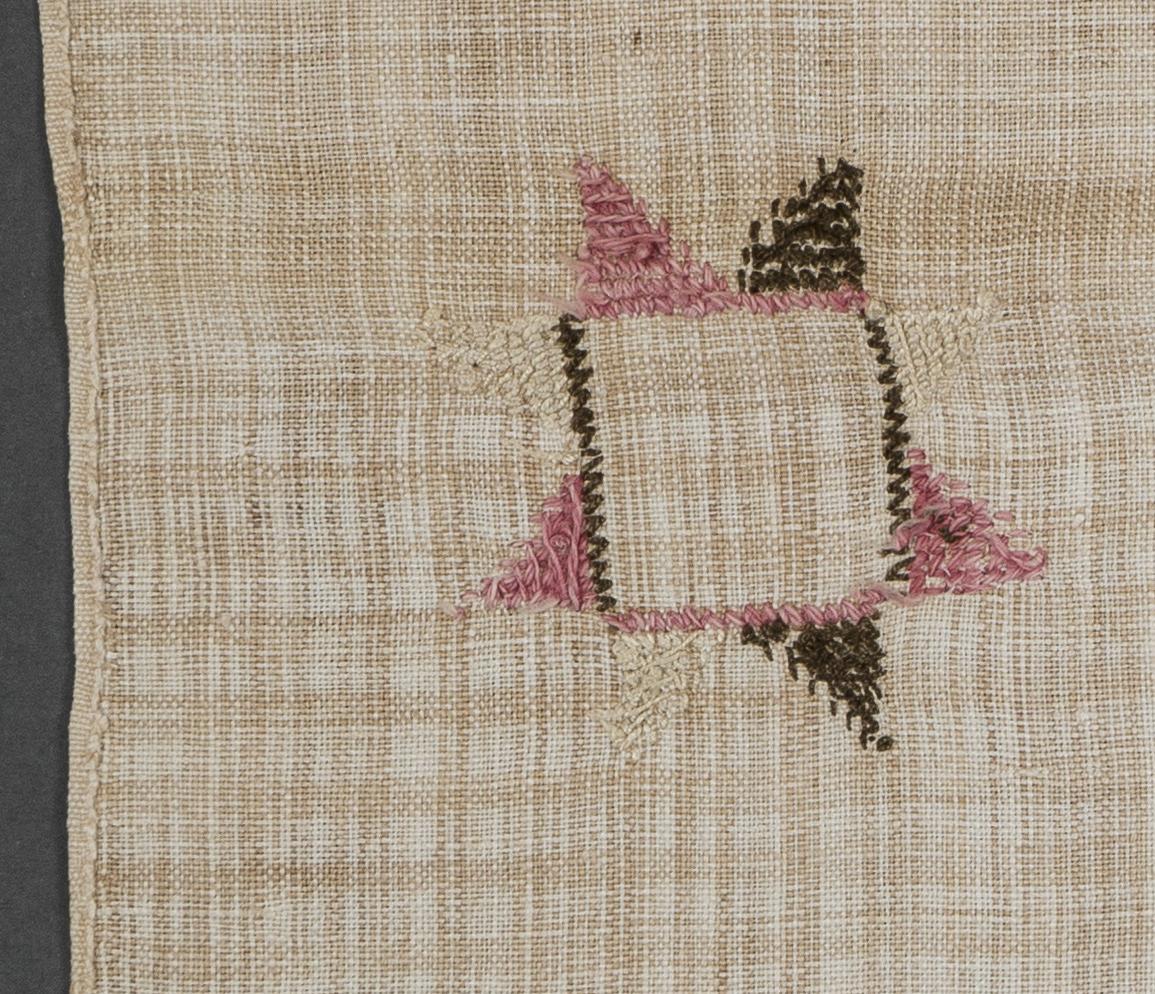 2013.0031.166 Towel, reverse, detail 10