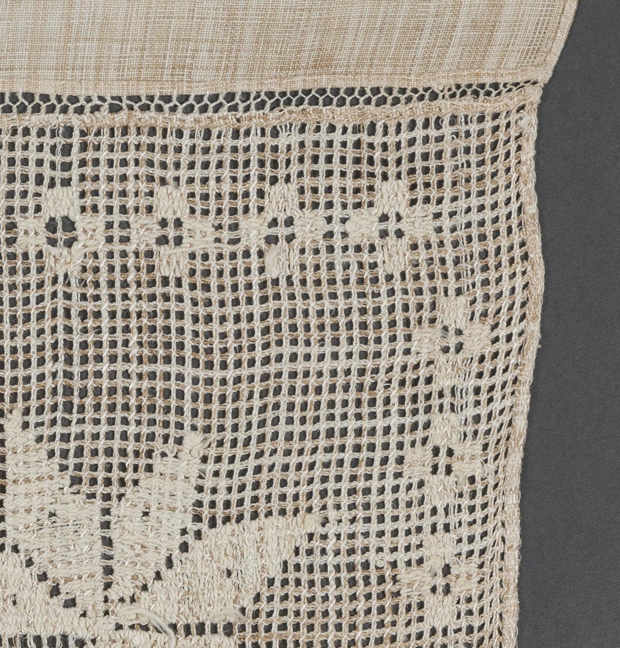2013.0031.166 Towel, reverse, detail 13