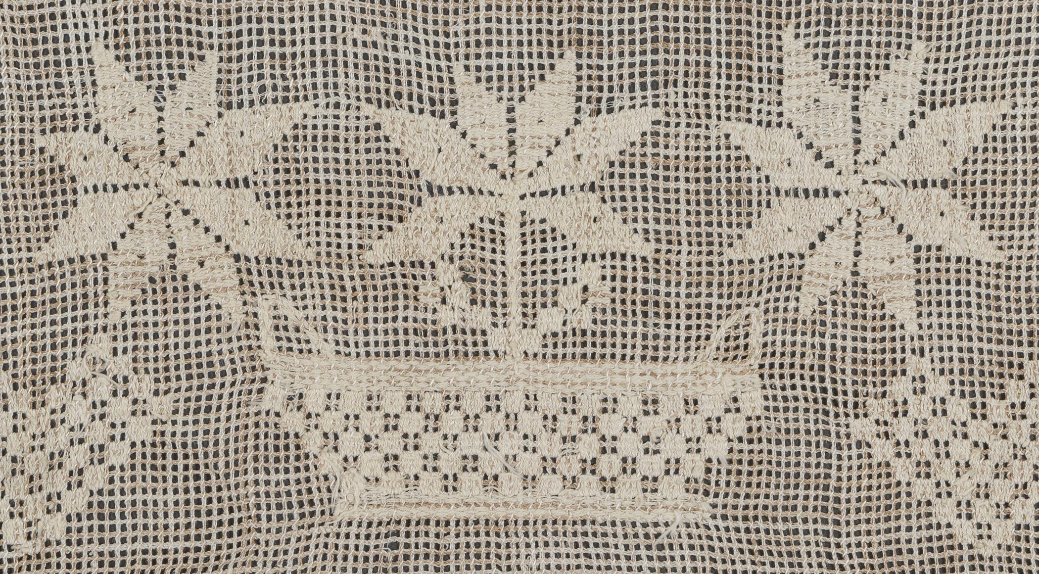 2013.0031.166 Towel, reverse, detail 14