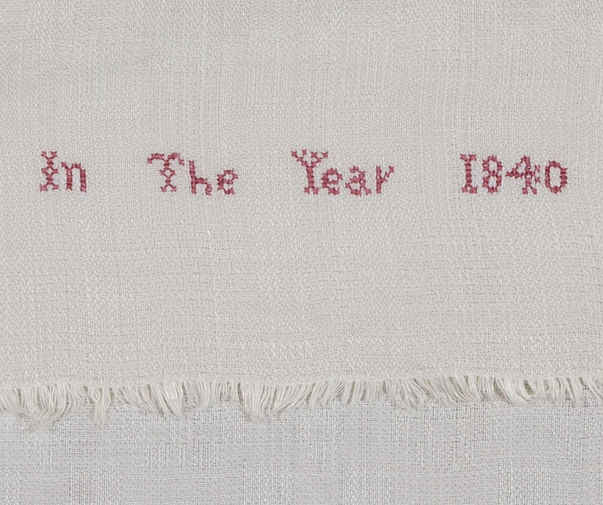 2013.0031.167 Towel, detail 5